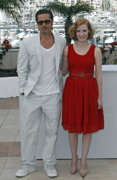 A photocall for film 'The Tree of Life'