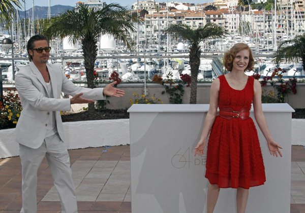 A photocall for film 'The Tree of Life'