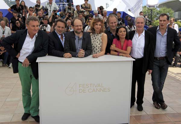 Screening of the film 'La Conquete' at the 64th Cannes Film Festival