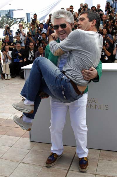 A photocall for film 'La Piel Que Habito' in competition at 64th Cannes Film Festival