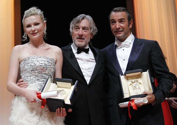 The closing ceremony of the 64th Cannes Film Festival