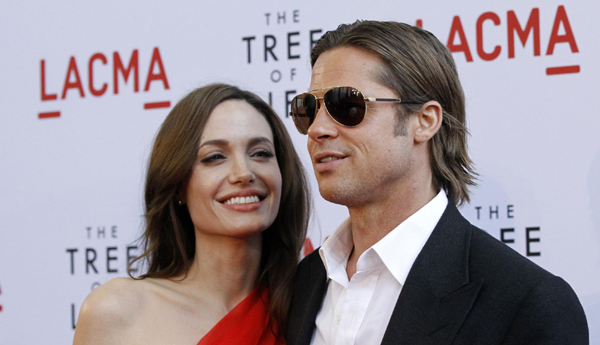 Jolie and Pitt attend premiere of 'The Tree of Life' at LACMA in Los Angeles