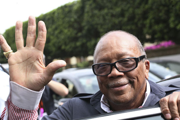 No let-up for perpetual music maker Quincy Jones