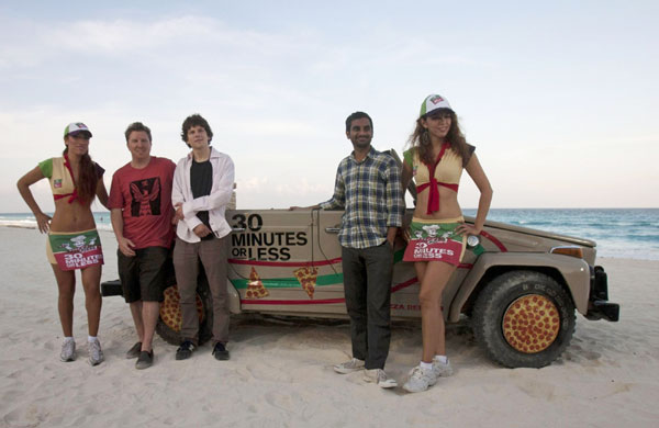 Photocall of film '30 Minutes or Less' in Cancun