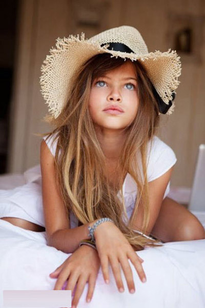 Ten-year-old French model stirs world