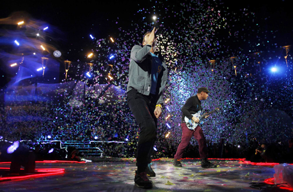 Coldplay presents new album 'Mylo Xyloto'