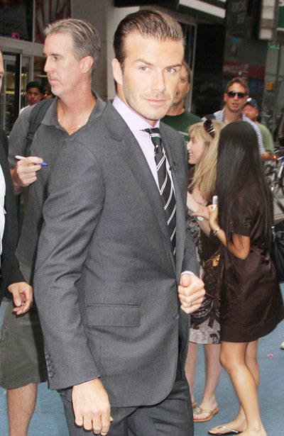 Beckham's unexpected move into fashion