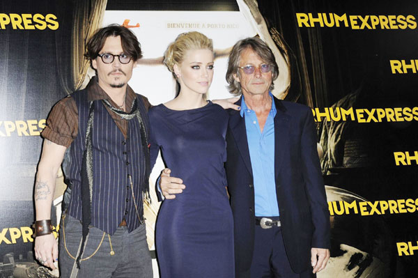 'The Rum Diary' premieres in Paris