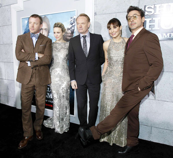 Premiere of 'Sherlock Holmes'