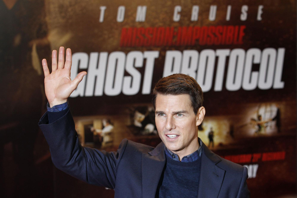 Mission Impossible premieres in London