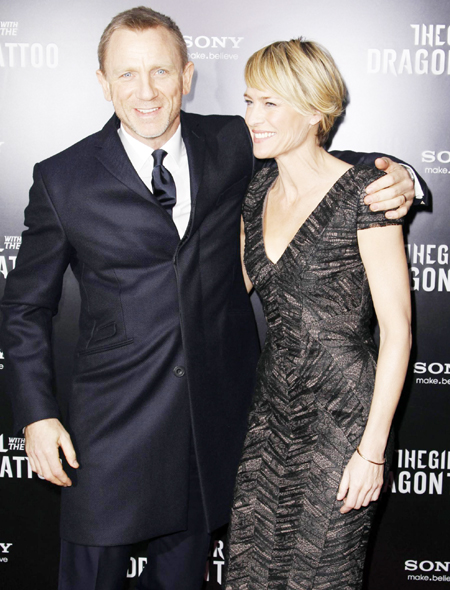 'The Girl with the Dragon Tattoo' premieres in New York