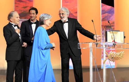 Awards ceremony held in Cannes