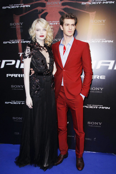 'The Amazing Spider-Man' premieres in Paris