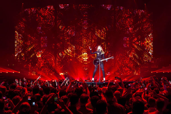 Madonna's MDNA world tour in Berlin