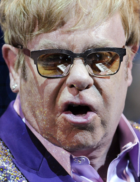 Elton John's world tour in Bratislava