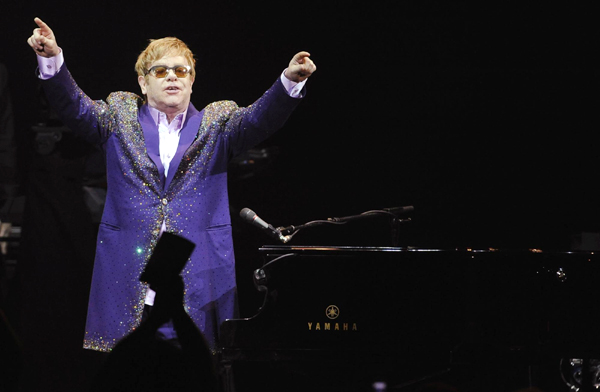 Elton John's world tour in Bratislava