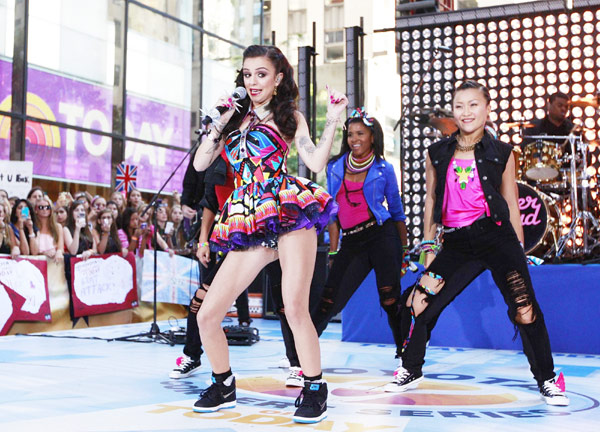 Cher Lloyd performs on 'Today' show