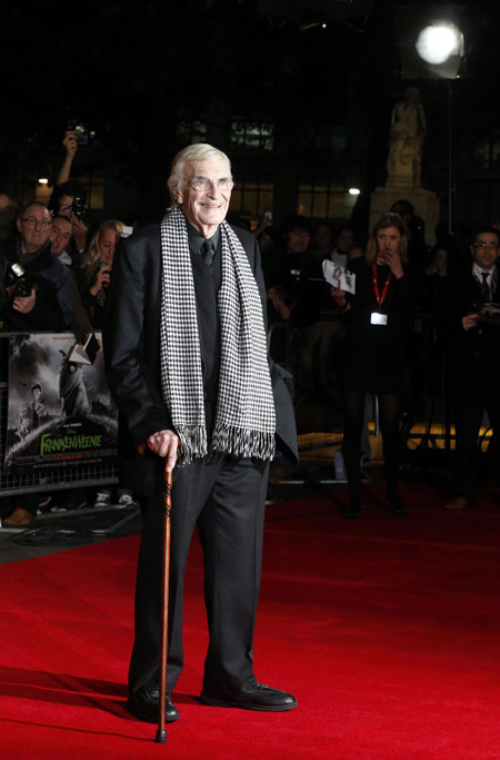 'Frankenweenie 3D' premieres in London