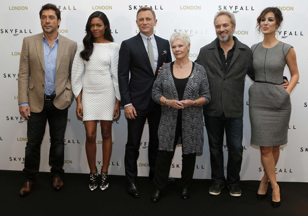 James Bond film 'Skyfall' premieres in London