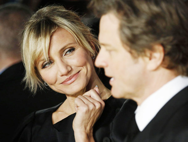 Cameron Diaz, Colin Firth attend 'Gambit' premiere