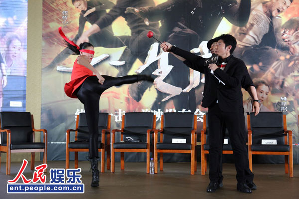 Jackie Chan's action film 'CZ12' premieres in Beijing