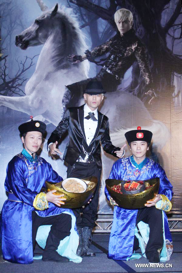 Jay Chou promotes new album 'Opus 12'