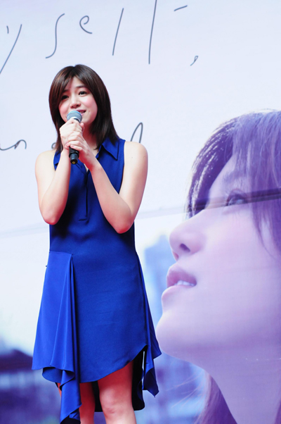 Michelle Chen promotes upcoming album