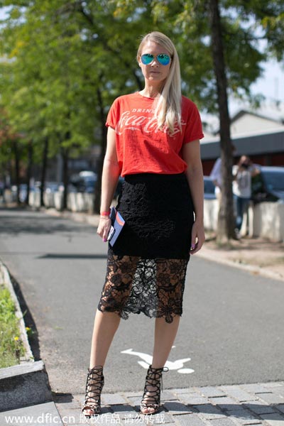 Trend watch: Lace skirts