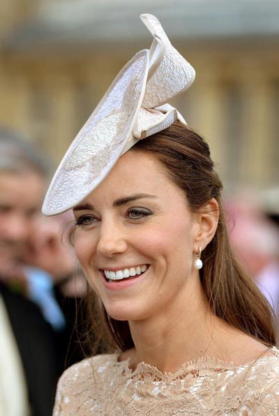 Duchess of Cambridge attends garden party