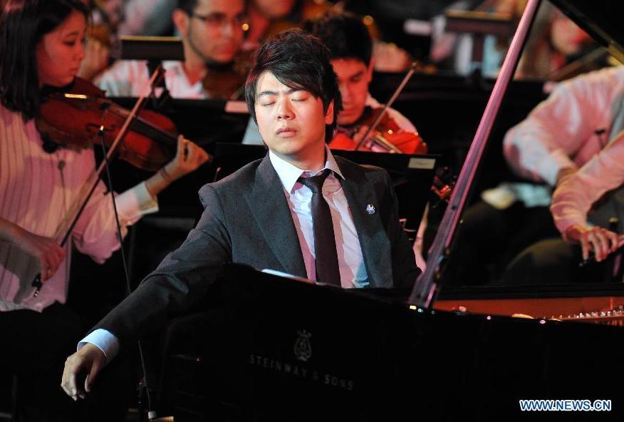 Lang Lang performs at UN Day concert