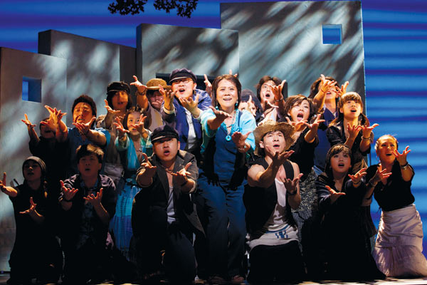 Musical theater tops in China