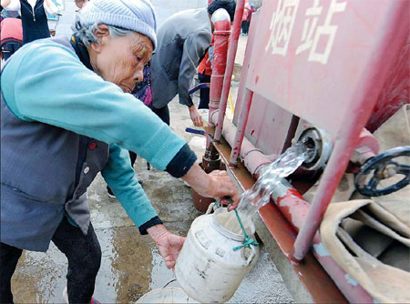 Only drops of hope in drought lands