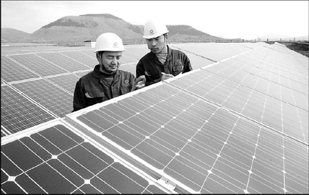 Solar energy faces obstacles abroad and at home