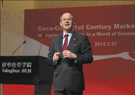 Coca-Cola teams with Tsinghua to explore marketing