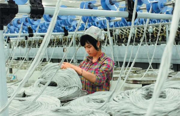 Xinjiang to hit button for textile jobs boost