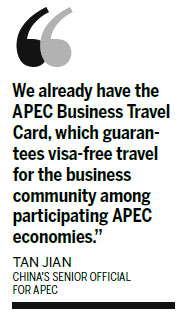 APEC blueprint designed to lower barriers to trade