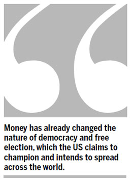 Money talks loudest in presidential race