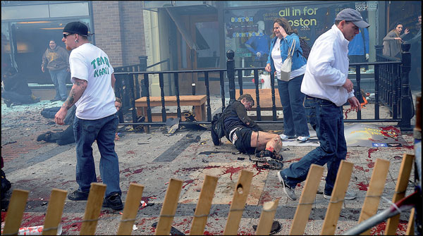 Deadly blasts rock Boston Marathon