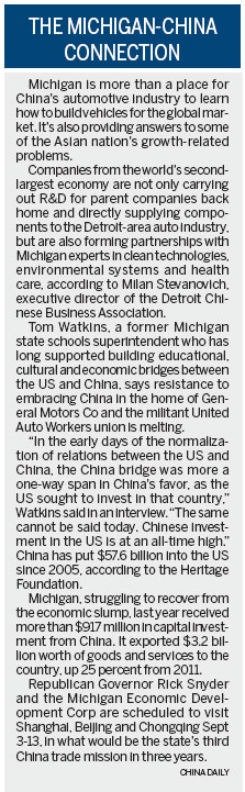 Detroit: A magnet for China's auto industry