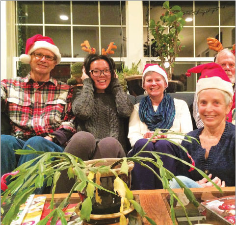 Chinese students celebrate holidays their way