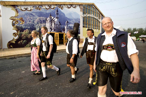 Munich Oktoberfest staged in Beijing