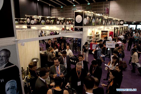 Hong Kong Int'l Wine & Spirits Fair kicks off