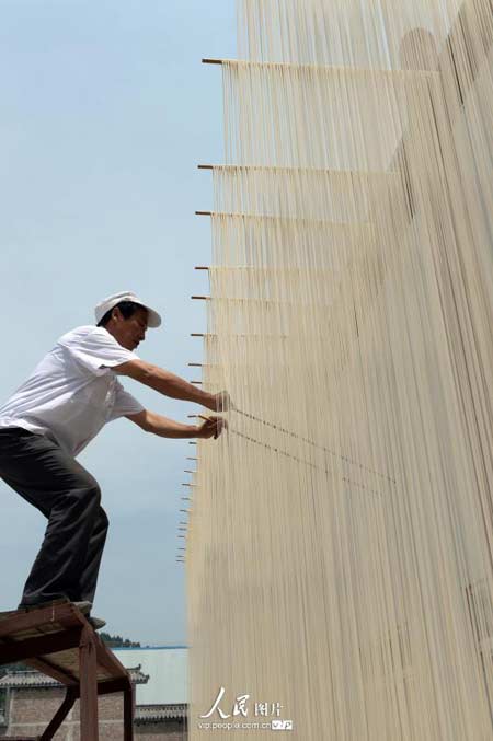 The Hakka 'Kung Fu' noodle in north Sichuan