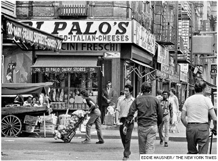 The world closes in on Little Italy