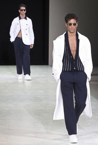 Giorgio Armani S/S 2014 men's collection