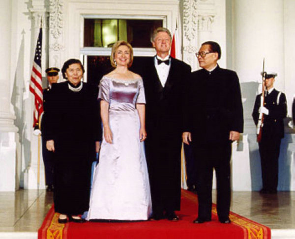 The first ladies of China in Qipao