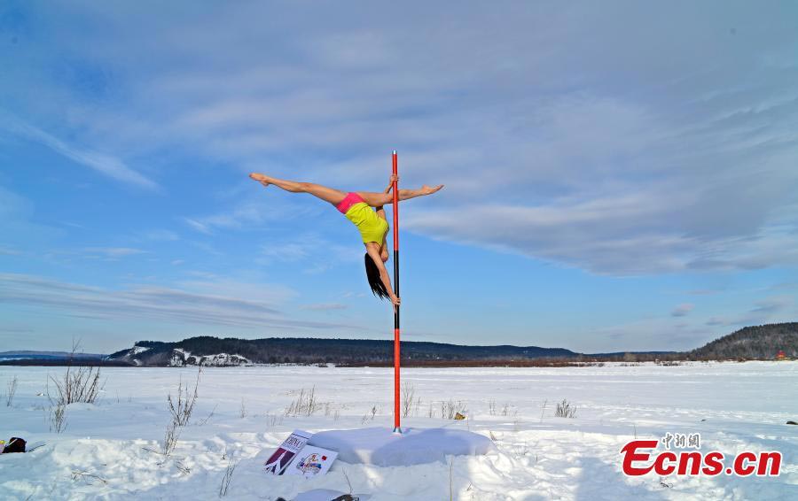 Strength and beauty in the snow