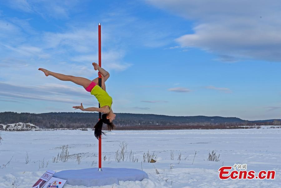 Strength and beauty in the snow