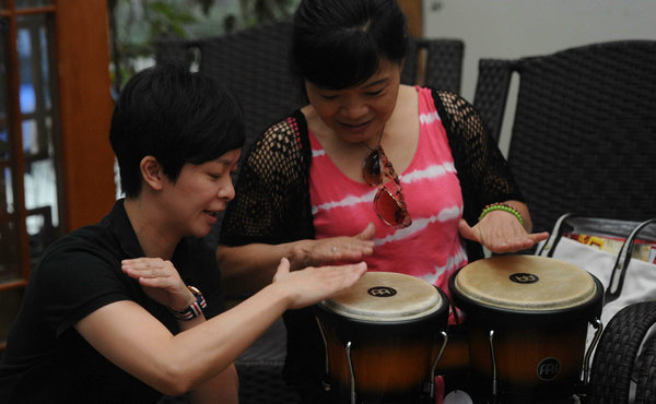 Music therapy hits right note with many Chinese