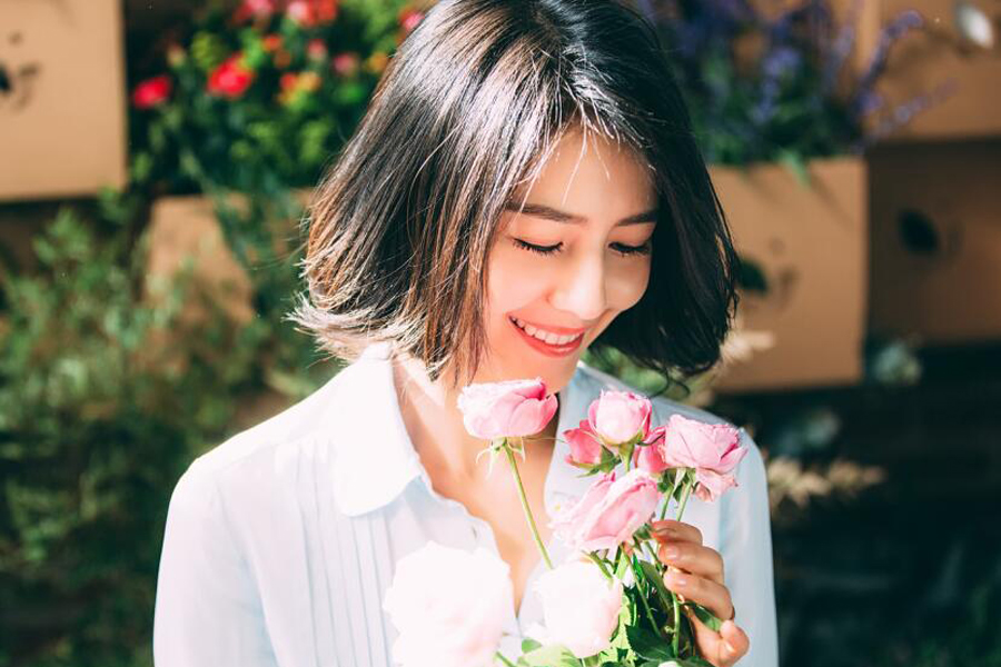 Chinese actress Gao Yuanyuan poses for fashion photos